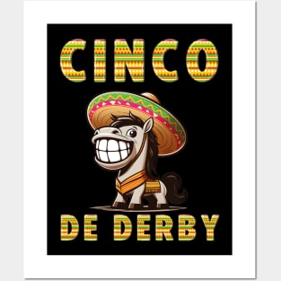 Cinco De Derby, Cinco de Mayo, This is my Derby Day Dress, Horse Racing Posters and Art
